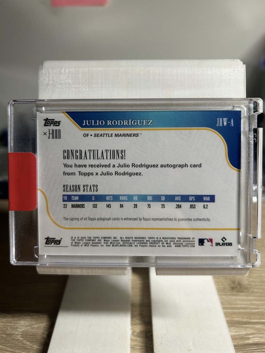 【超希少_PSA10】Julio Rodriguez_RCカード_1桁シリアル 2021 Topps Throwback Thursday Julio Rodriguez RC #TBT
