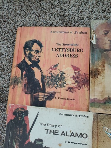 Cornerstones of Freedom hardcover 1970, 7 Books By Children's Press Chicago - Picture 7 of 12