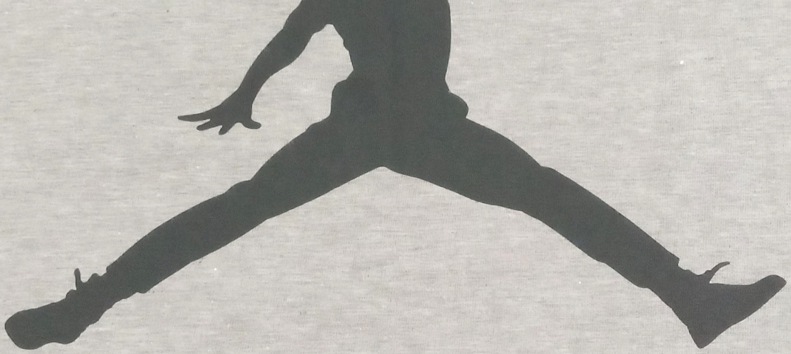 NWT Jordan Jumpman Men's 2XL T-Shirt Michael Jordan Logo Crew Neck Heather Gray thumbnail 7