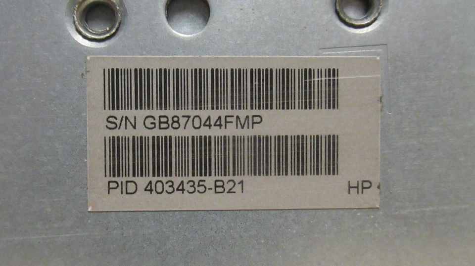 HP Proliant BL465C 2x AMD Opteron 2216 2.4GHz 8GB Blade Server 403435-B21 - Image 4 of 4