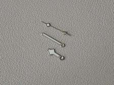 HANDS SET T STYLE SILVER POLISHED BGW9 / SEIKO MOD SKX SKX007 NH35 NH36 NH34