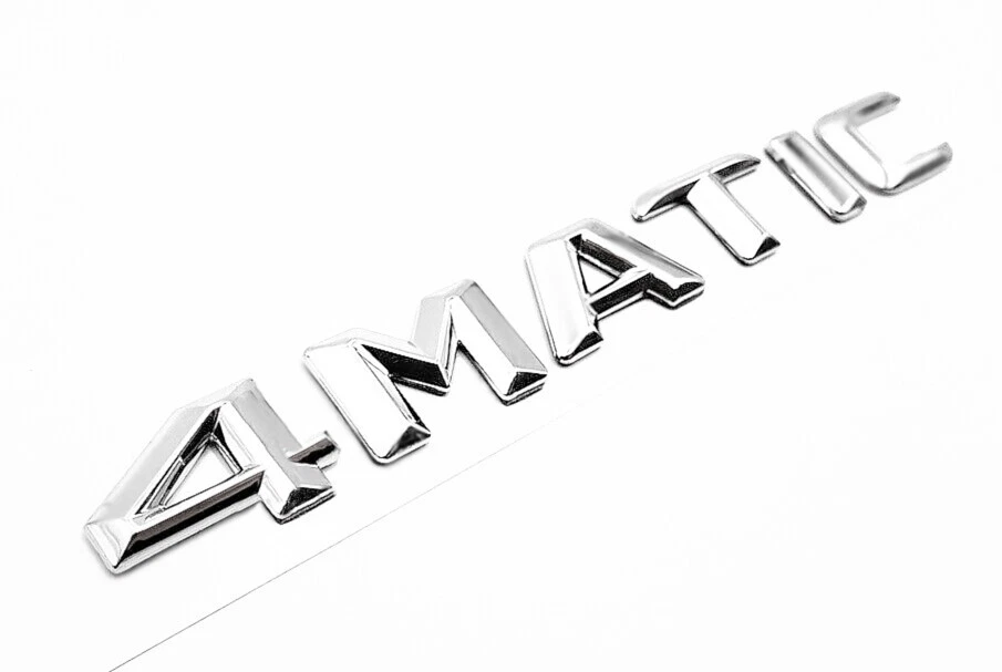 MERCEDES BENZ AMG BITURBO 4MATIC Emblema Estrela Traseira Logotipo Emblema Letras Genuíno OEM - Imagem 3 de 4