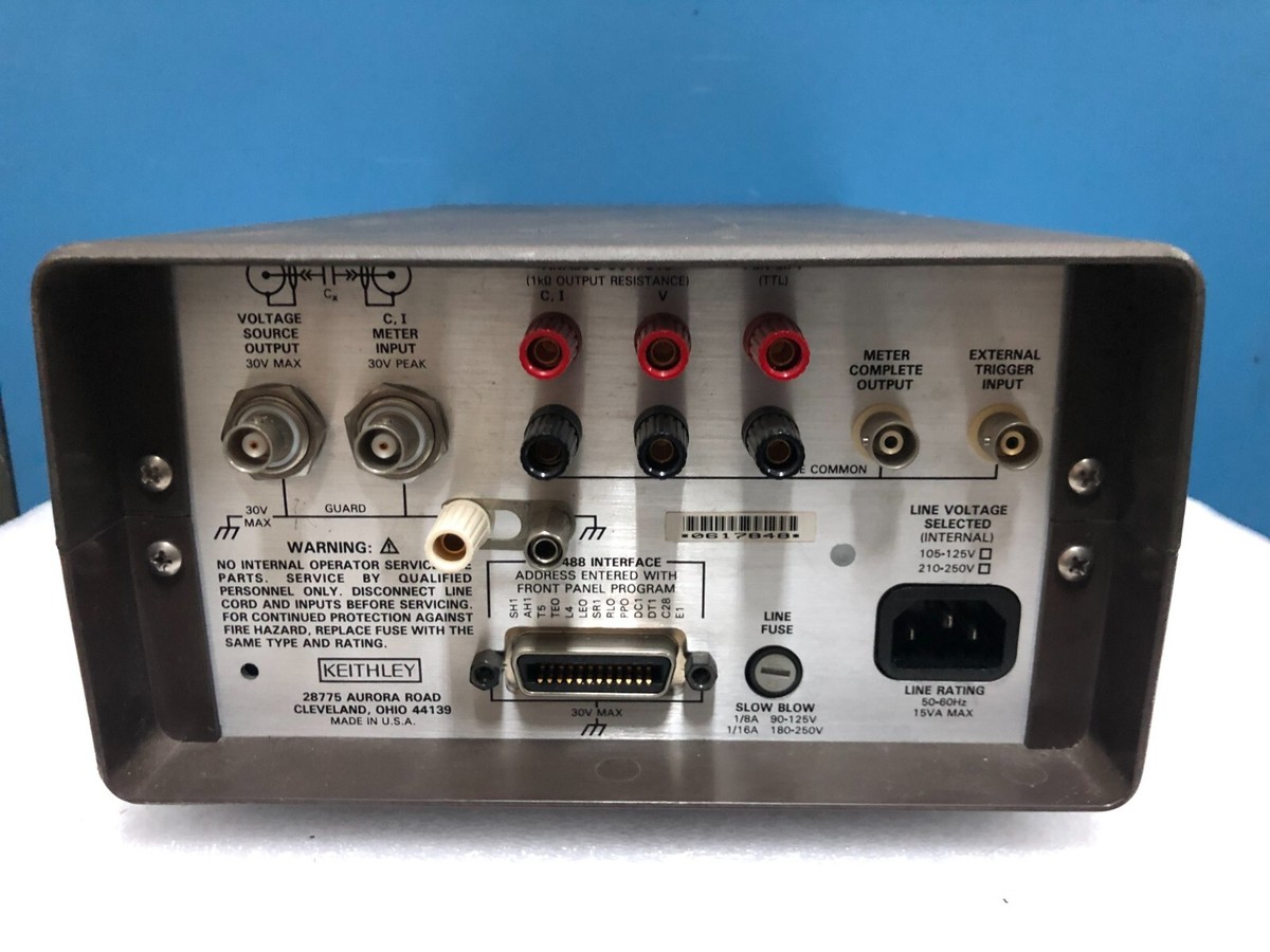 KEITHLEY ケースレー QUASISTATIC CV METER 595 KEITHLEY ケースレー QUASISTATIC CV METER 595 595 Keithley