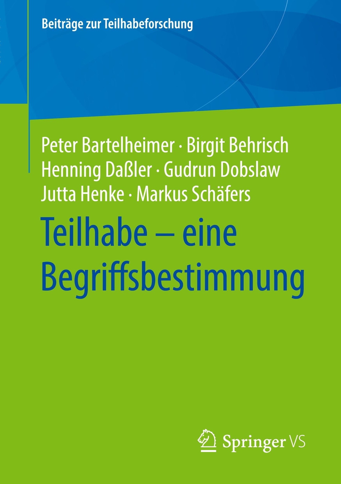 Thumbnail - Teilhabe ¿ Eine Begriffsbestimmung Peter Bartelheimer