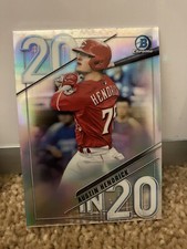 2020 Bowman Draft 20 in '20 Refractor Austin Hendrick /250 #20IN20-AH Cincinnati
