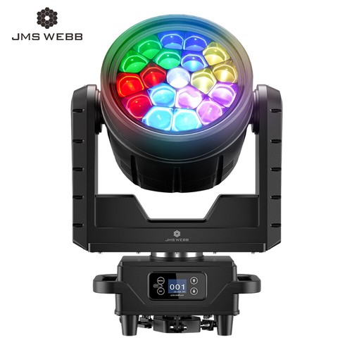 SHEHDS LED Beam+Wash 19x15W/ 19x20W/ 19x40W RGBW Zoom Big Bees Eyes Lighting - Picture 81 of 104