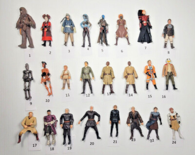 Various STAR WARS Action Figures Pick Choose Your Own - Hasbro 1998 - 2012