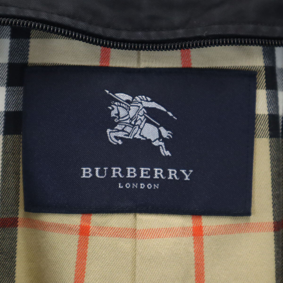 BURBERRY LONDON made in Japan trench coat 94-175 black Sanyo