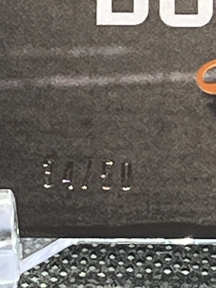 K49,033 - 2021 Panini Luminance Orange #8 J.K. Dobbins #/50 - Image 3 of 3