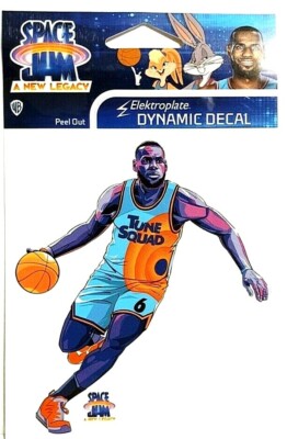 Elektroplate Space Jam - Lebron James Dribbling Decal - NEW - MADE IN THE USA