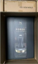 GE Monogram FORGE02PACK Heated Cocktail Ice Press with Drip Tray - Matte Black