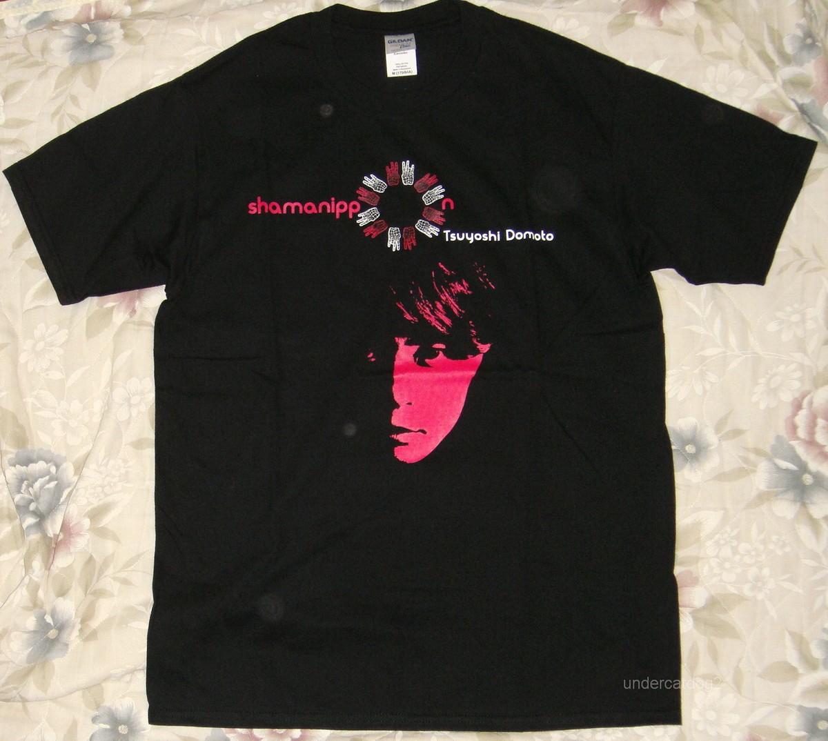非売品 DOMOTO (KinKi Kids)ノベルティ Tシャツ Tsuyoshi Domoto Shamanippon Roinochinoi Taiwan Promo T-shirt M