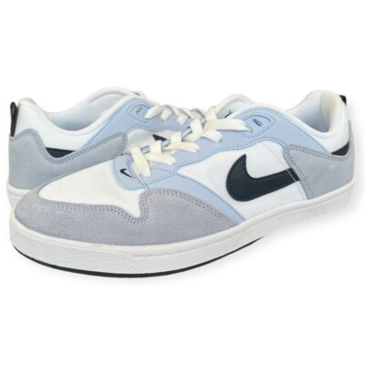 Nike SB Alleyoop Light Marine/Black/White Mens Skate Sneakers