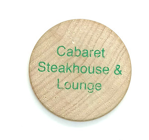 Vintage Cabaret Steakhouse & Lounge Carthage South Dakota Tuit Token