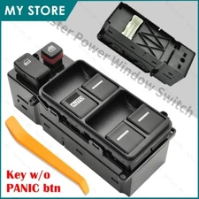 Driver Side Master Power Window Switch For 2003-2007 Honda Accord Sedan 4-Door