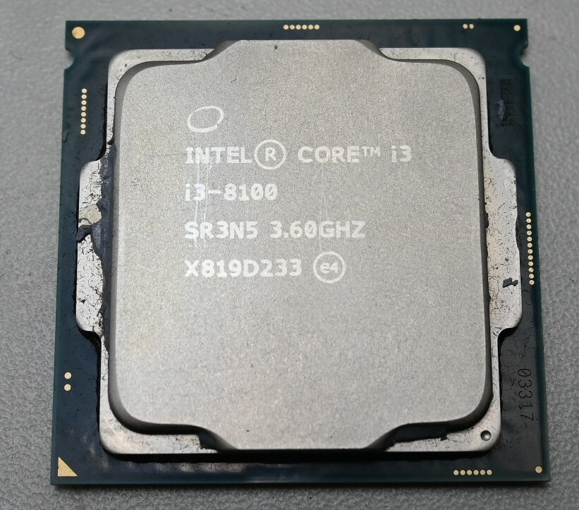 Core i3 8100 3.60 ghz Core i3 8100 3.60 ghz