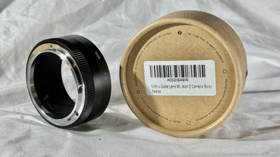 Urth Camera Lens Mount Adapter Nikon (Manual - FD-Z)