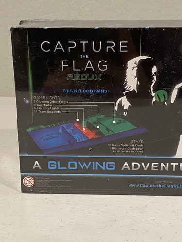 Capture the Flag REDUX Glow-in-Dark Outdoor Night Time Youth Game. NEW - Picture 7 of 8