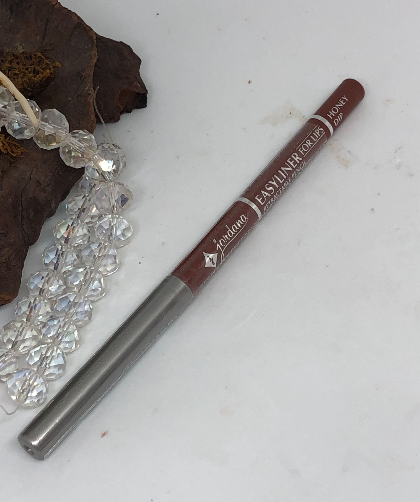 Jordana Easyliner for Lips Retractable Lip Liner Pencil -Honey Dip-Full Size-New