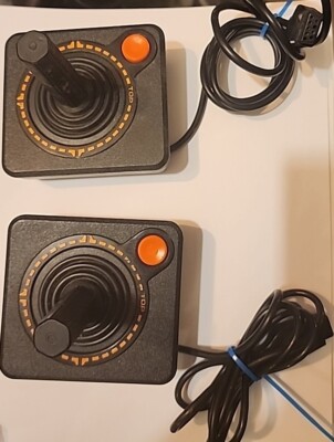 Atari 2 Button (TWO ) JOYSTICK ROLLERS FOR ATARI 2600 Red BUTTON ORIGINAL STYLE | eBay