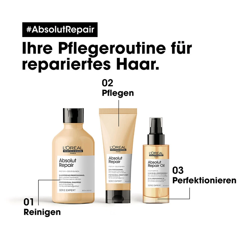 Loreal Professionnel Serie Expert Absolut Repair Shampoo 1500ml - Bild 3 von 3