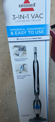3-in-1 Corded Bagless Lightweight Stick Vacuum Hand Vac Quick Release Brand New