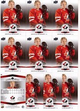 GRIFFIN REINHART 14/15 Upper Deck Team Canada Juniors #94 Lot of (10) Rookie