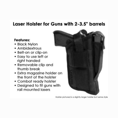 Holster for Small Pistols w/ laser sight: Sig Sauer P239 P938 S&W M&P Bodyguard
