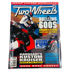 Two Wheels - August 1995 - Vintage Australian Motorcycle Magazine