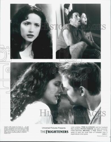 1996 Press Photo Trini Alvarado, P. Dobson, Michael J. Fox "The Frighteners"