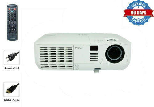 3100 ANSI Lumens DLP Ceiling Hanging Projector HD 1080 for Installation w/bundle - Picture 1 of 6