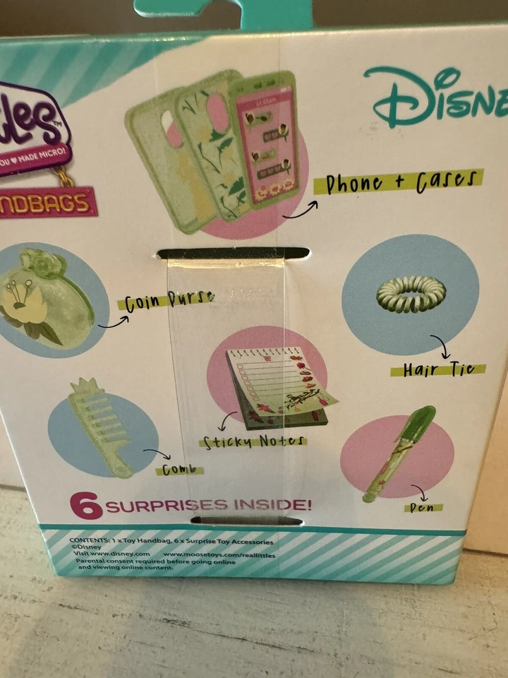 Real Littles Disney MINI MOCHILA Bolsa de Juguete, "ELIGE" Uno o Más Precio Es Por Bolsa Foto 4 de 4