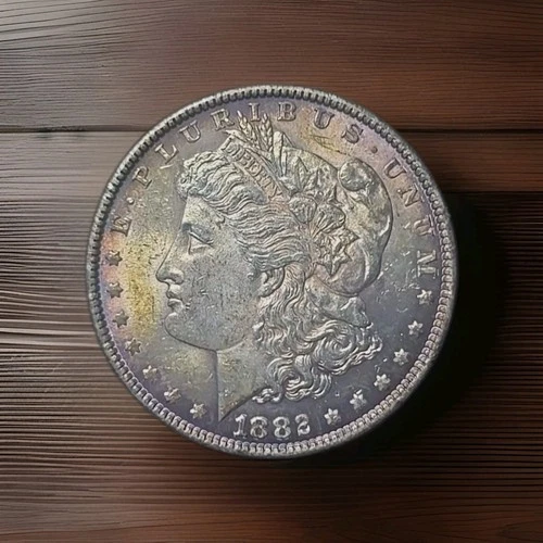 1882 BU GEM MORGAN SILVER DOLLAR UNC MS U.S. MINT COIN