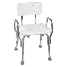 DMI 522-1733-1900 Shower Seat,Plastic,19 in Seat W 52JT57