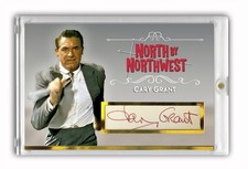 CARY GRANT Signed/Autographed Custom Card - North By Northwest, Alfred Hitchcock