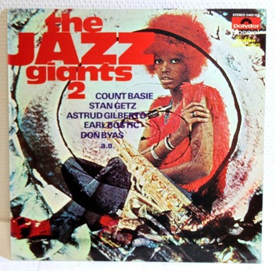 12'' Vinyl - THE JAZZ GIANTS 2 - Stan Getz, Earl Bostic u.a.