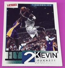 Upper Deck 2000-01 Victory Kevin Garnett #328 Fly 2 Timberwolves NBA Basketball