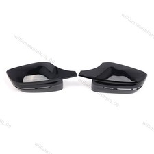 2X Sport Spiegelkappen Glanz Schwarz Für BMW G20 G21 G22 G23 G30 G31 G11 G15 G16