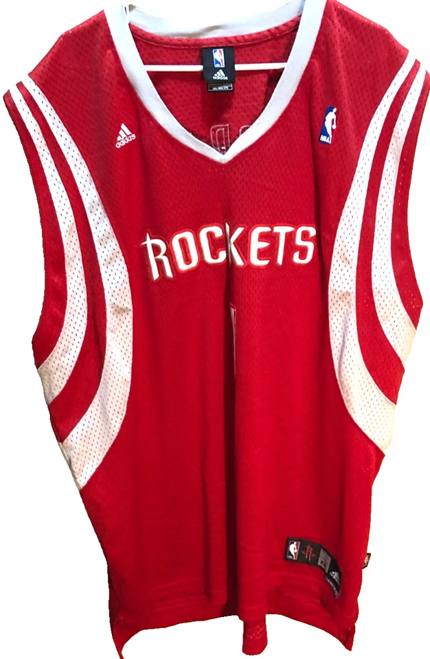 Футболка универсального игрока Tracy McGrady No1 Houston Rockets NBA adidas вышитая красная 2XL - Изображение 2 из 2