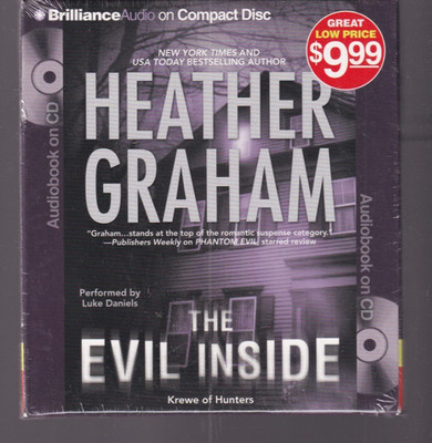 THE EVIL INSIDE By Heather Graham (2012 CD Abridged 5 Disc Set){2F1}