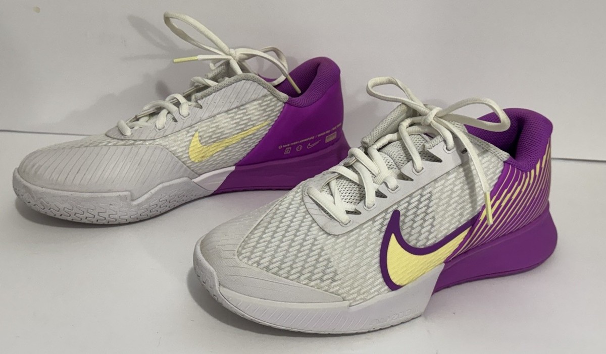 Nike Court Air Zoom Vapor Pro 2 Tennis Shoes Purple White DR6192