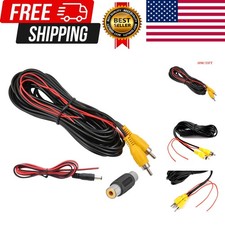 Backup Camera RCA Video Cable,Car Reverse Rear View Camera with Detection Wir...