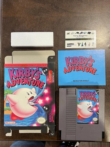 Kirby’s Adventure Nintendo NES Complete CIB - MINTY!!!!