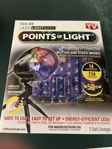 Points of Light LED Lightshow Halloween Projector