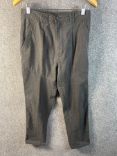 VTG Bugle Boy Mens Pants 30 Black Cotton Zip Fly Taiwan