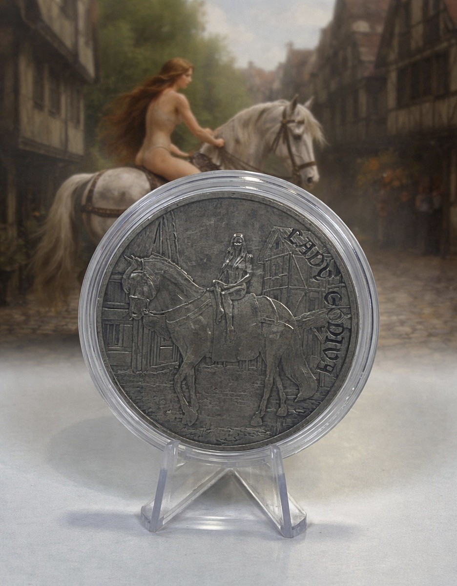 Medieval Legends | Lady Godiva | 1 oz AVDP .999 Fine Cu Copper