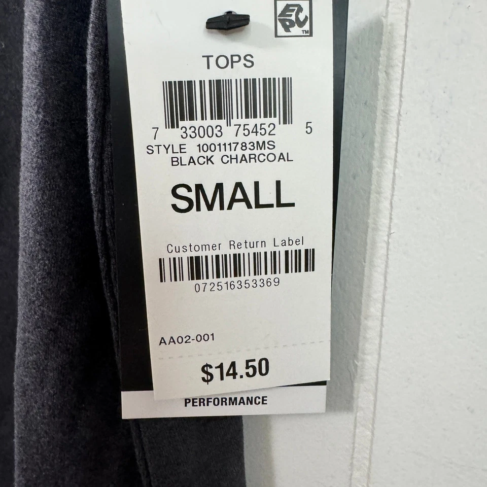 Ideology Womens Activewear Tank Top Size Small  Black Sleeveless Rapid Dry - Image 4 of 4