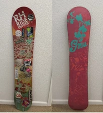Gnu 140 B-Nice Series Women's Snowboard Designed by Mervin Mfg Seattle WA