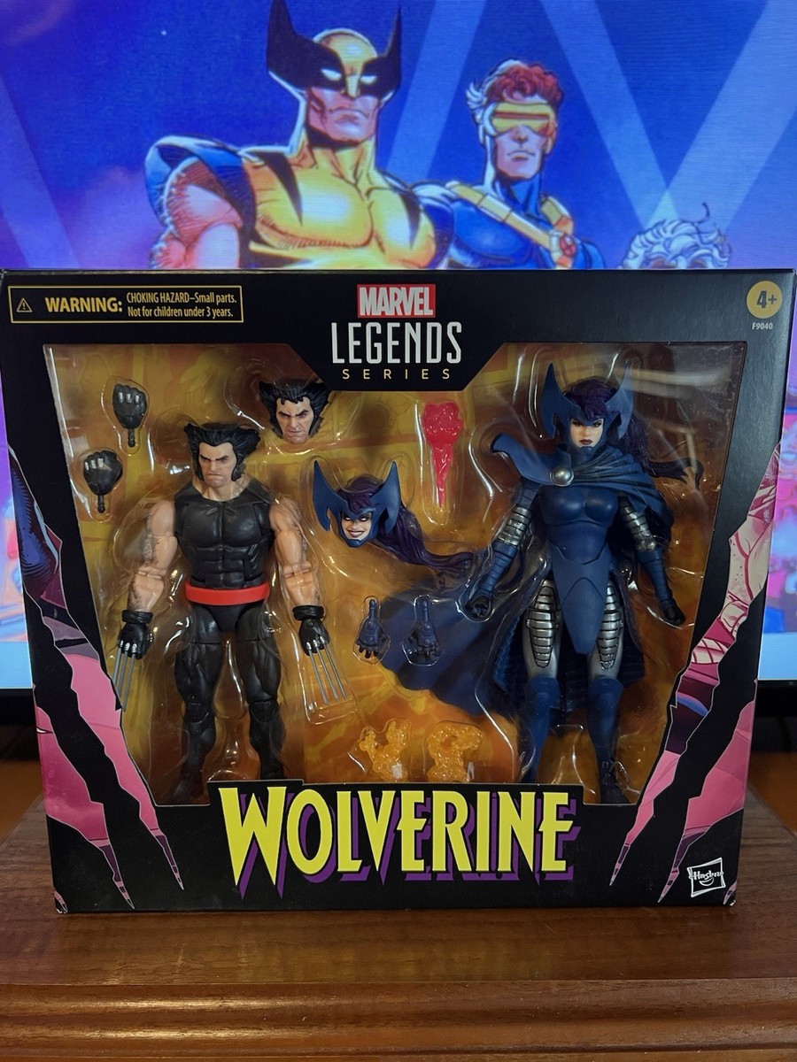 Marvel Legends Wolverine & Psylocke 2-Pack! New And Sealed!! | eBay