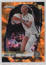 2024 Panini Prizm WNBA Orange Ice Prizm Angel Reese #10 0sc9